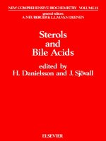 New comprehensive biochemistry vol 12 sterols and bile acids 