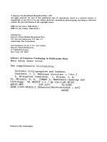 New comprehensive biochemistry vol 01 membrane structure 