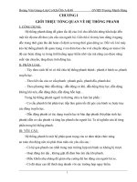 CHƯƠNG I GIỚI THIỆU TỔNG QUAN VỀ HỆ THỐNG PHANH