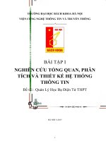 Nghiên cứu, phân tích, đánh giá các hệ thống thông tin quản lý đối tượng nghèo (hộ nghèo) điện tử 