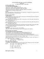 Khoá luyện thi thần tốc môn hoá học nguyễn anh phong