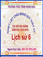 Bài giảng NƯỚC CHAM-PA THẾ KỈ II ĐẾN THẾ KỈ X