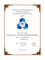 nhận dạng lá cây thuốc bằng thiết bị di động 