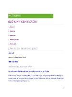 Trọn bộ Ngũ Kinh của Khổng Tử