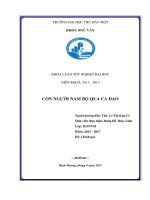 Con người Nam Bộ qua ca dao