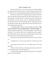 Phát triển sản xuất lúa RVT tại xã yên khánh, huyện ý yên, tỉnh nam định 