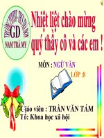 Bài giảng ÔN DỊCH, THUỐC LÁ