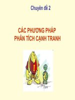 Chuyên Đề Các Phương Pháp Phân Tích Cạnh Tranh