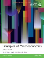Principles of microeconomics 12th global edition by case fair and oster