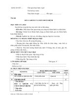 Giáo án Chẩn đoán và điều trị bệnh