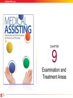 Medical assisting Administrative and clinical procedures (5e)  Chapter 9 Examination and treatment areas