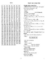 Bài tập và lời giải ôn chuyên đề kim loại và axit amin, peptit