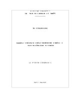 Nghiên cứu hoang mạc hóa tỉnh bình thuận trên cơ sở ứng dụng công nghệ viễn thám 