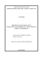 Biến đổi của quan hệ sản xuất ở việt nam từ năm 1986 đến nay thực trạng và những vẫn đề đặt ra (tt)