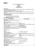 giáo án thể dục lớp 3 tuần 19