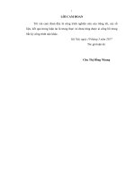 Giáo dục lòng nhân ái cho trẻ 5 6 tuổi qua trải nghiệm ở trường mầm non 