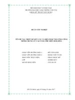 thiết kế kết cấu và biện pháp thi công công trình chung cư cao tầng phú điền building 