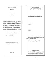 LHS dương hoàng long các tội về chế tạo, tàng trữ, vận chuyển, sử dụng, mua bán trái phép vũ khí trong luật hình sự việt nam (TT)
