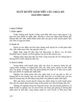 XUẤT HUYẾT GIẢM TIỂU CẦU VÔ CĂN