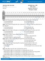 Bộ đề kiểm tra 1 tiết môn GDCD lớp 12 năm 20162017 có đáp án