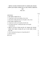 TÀI LIỆU CHUYÊN đề   NHỮNG vấn đề có TÍNH NGUYÊN tắc TRONG đấu TRANH CHỐNG CHỦ NGHĨA cơ hội xét lại, CHỦ NGHĨA xã hội dân CHỦ