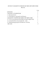 TÀI LIỆU CHUYÊN đề   dân tộc và GIẢI QUYẾT vấn đề dân tộc TRONG CHỦ NGHĨA xã hội