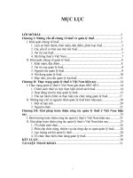 Đề tài Thực trạng quản lý thuế ở Việt Nam hiện nay