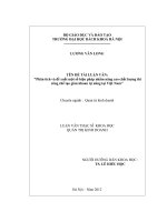 Phân tích và đề xuất một số biện pháp nhằm nâng cao chất lượng thi công chế tạo giàn khoan tự nâng tại Việt Nam