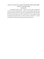 TÀI LIỆU THAM KHẢO   CHUYÊN đề KINH tế CHÍNH TRỊ   sản XUẤT, tái sản XUẤT xã hội, TĂNG TRƯỞNG KINH tế, PHÁT TRIỂN KINH tế và TIẾN bộ xã hội