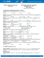 Đề thi HSG Toán 7 cấp huyện năm 20162017 Phòng GDĐT Lâm Thao có đáp án