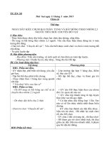 giáo án thể dục lớp 3 tuần 35