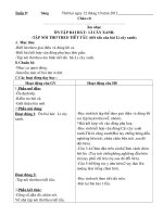 giáo án thể dục lớp 1  tuần 9