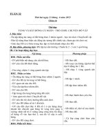 giáo án thể dục lớp 3 tuần 32