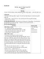 giáo án thể dục lớp 3 tuần 34