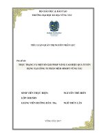 tiểu luận quản trị nguồn nhân lực tại công ty 4POSFT vũng tàu