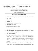 Chương trình Đại Học Chính Quy Văn bằng 2 NCao ĐHKT TPHCM