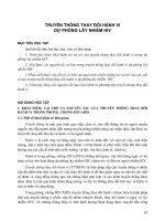 Ebook Phòng, chống HIVAIDS (Tài liệu dùng cho đào tạo sinh viên hệ bác sỹ y học dự phòng) Phần 2