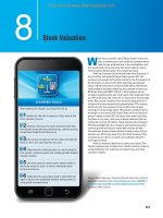 Ebook Fundamentals of investing (13th edition) Part 2