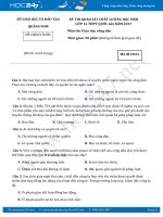 Đề thi thử THPT QG môn GDCD năm 2017  Sở GD và ĐT Quảng Nam