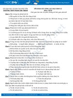 Đề thi thử THPT QG môn GDCD năm 2017  Trường THPT Phan Chu Trinh