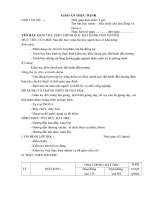 GIÁO án THỰC HÀNH KIỂM TRA ĐIỀU CHỈNH BÁNH DẪN HƯỚNG