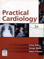 Ebook Practical cardiology (2nd edition) Part 1