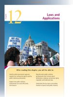 Ebook Public relations  Strategies and tactics (11th edition) Part 2