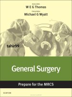 Ebook General surgery prepare for the MRCS key articles from the surgery journal Part 1
