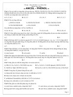 Hợp chất hữu cơ có nhóm chức