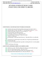 KỸ NĂNG CASIO cơ bản THẦY lê ANH TUẤN HOCMAI