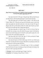 Bien ban hop chi bo gioi thieu danh sach quy hoach 2015 2016