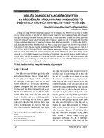 MỐI LIÊN QUAN GIỮA THANG ĐIỂM OSWESTRY VÀ ĐẶC ĐIỂM LÂM SÀNG, HÌNH ẢNH CỘNG HƯỞNG TỪ Ở BỆNH NHÂN ĐAU THẦN KINH TỌA DO THOÁT VỊ ĐĨA ĐỆM