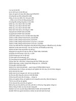 ĐỀ THI ĐIỀU DƯỠNG CƠ BẢN k25