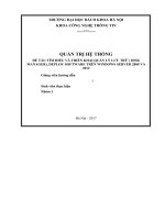 Tìm hiểu và triển khai quản lý lưu trữ (Disk Management), deploy software trên Windows Server 2012, Server 2008.